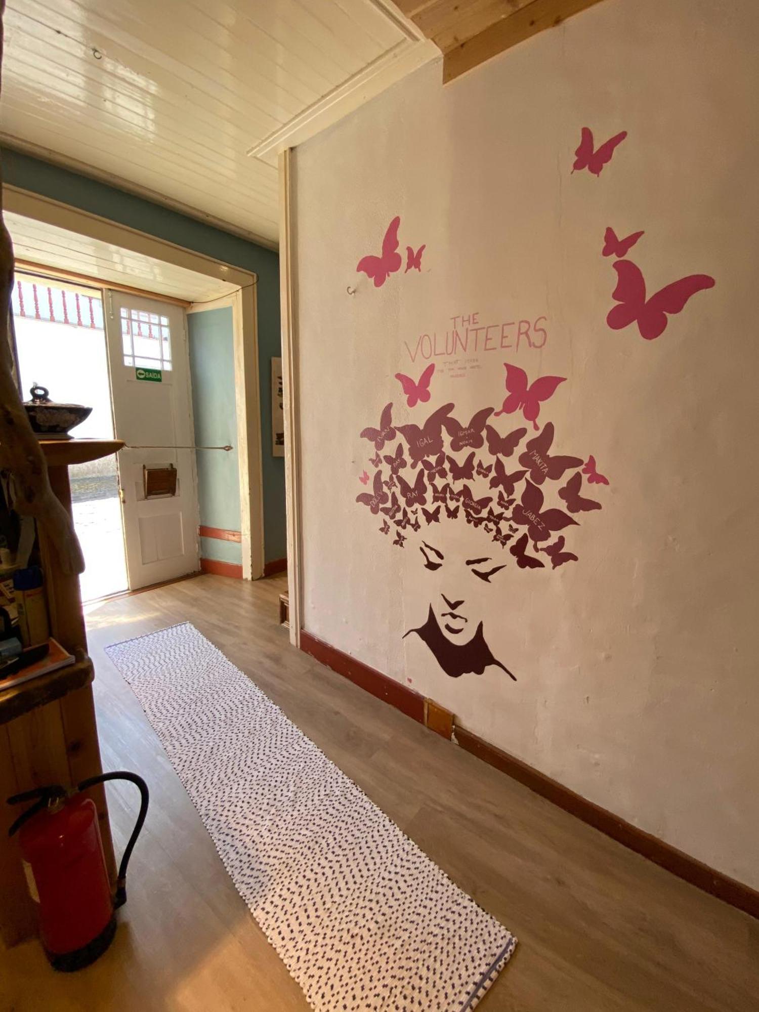Albergue The Pink House Faja Grande Exterior foto